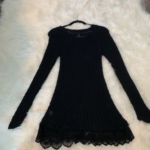Black Bethany Mota sweater